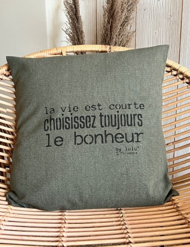 Coussin St Rémy - La vie...