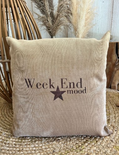 Coussin - Week end mood