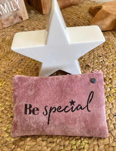 Pochette small velours - Be...