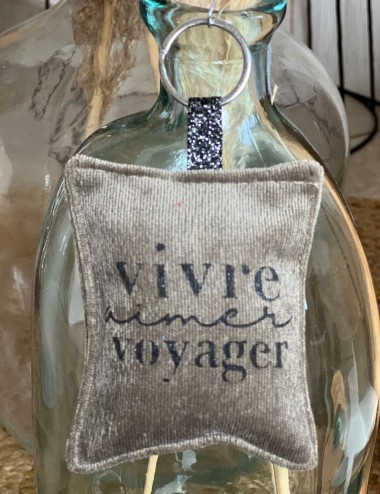 Porte clés - Vivre aimer...