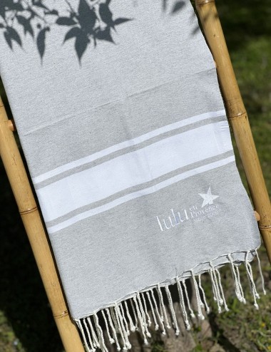 Fouta Gris