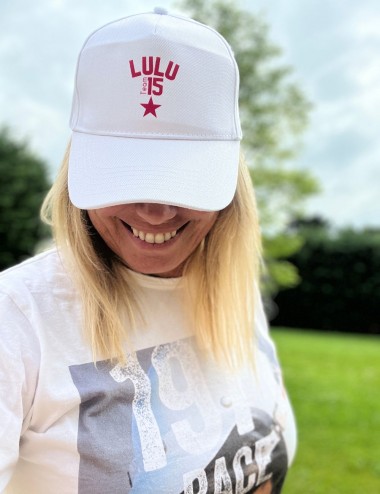 Casquette Blanche Team lulu