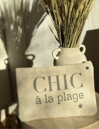 Pochette Chic à la plage