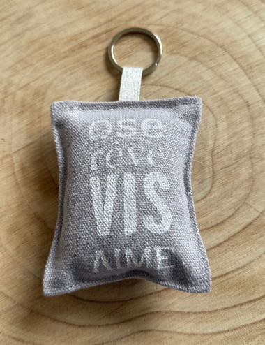 Porte clés - Ose rêve vis aime
