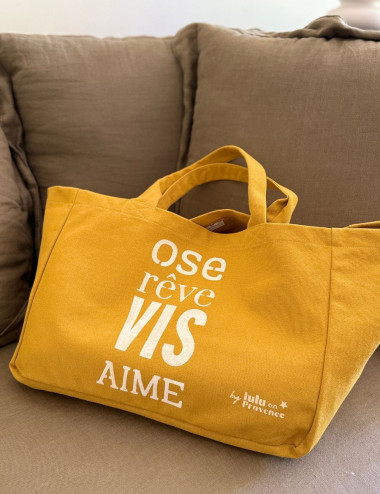 Cabas Ose rêve vis aime
