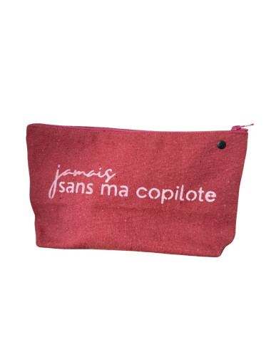 Pochette Jamais sans ma copilote
