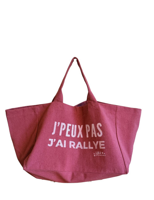 Cabas J'peux pas j'ai Rallye