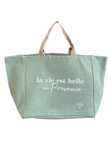 Cabas La vie est belle en Provence