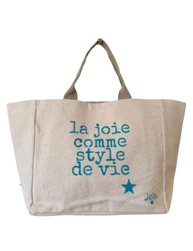 Cabas La joie comme style de vie