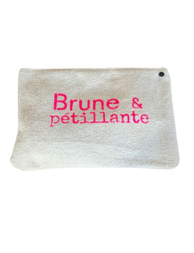 Pochette Brune et pétillante