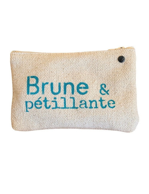 Pochette Brune et pétillante
