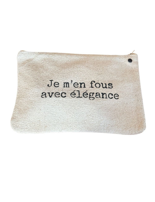 Pochette Je m'en fous avec élégance