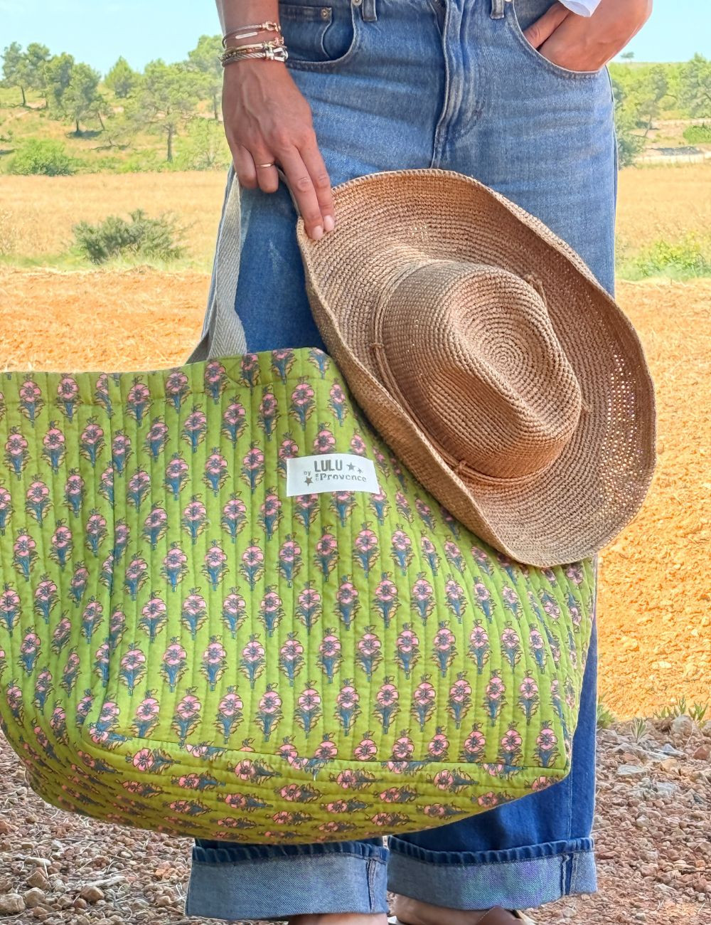 Cabas Provence Olive