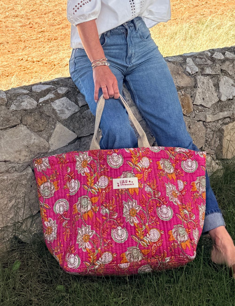 Cabas Provence Fushia