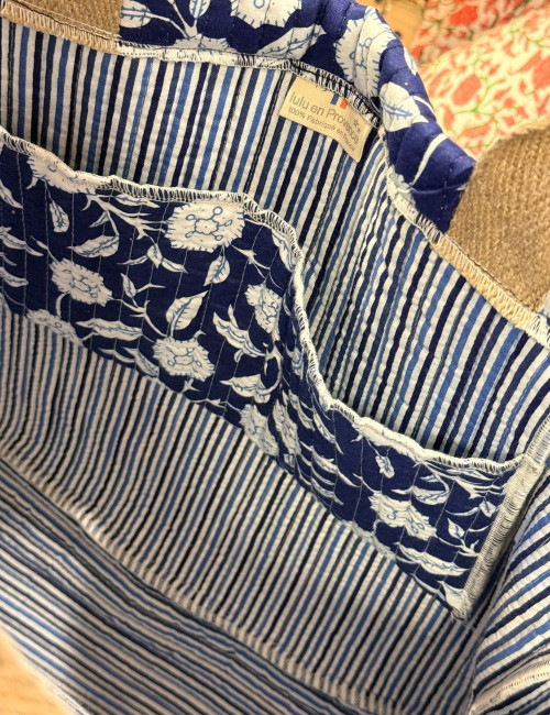 Cabas Provence Indigo