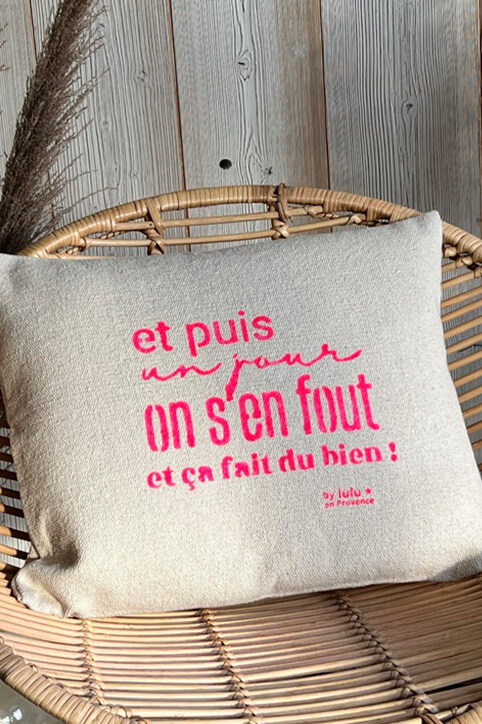 Coussins personnalisés